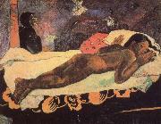 Paul Gauguin spirit of dead watcbing oil painting artist